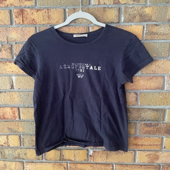 Aeropostale navy Graphic Tee - Picture 1 of 5